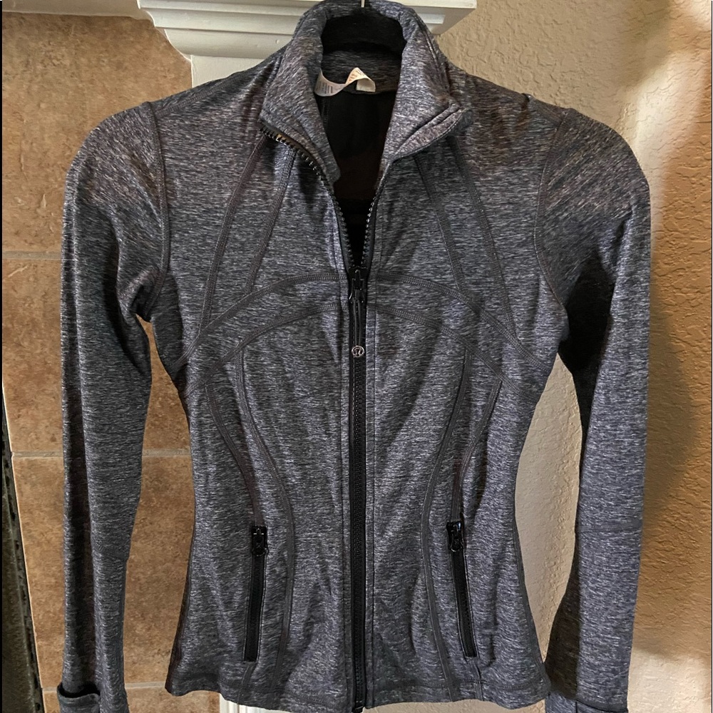 Gently used Lulu Lemon Grey Jacket